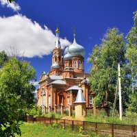 Храм Архистратига Божия Михаила (1914 г.) в с. Виловатое Самарской Губернии :: Денис Кораблёв