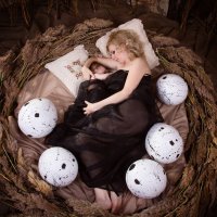 Mama & baby bird :: Анна Дрючкова