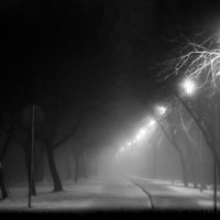 СПб, ночной туман :: Aleksandr Zubarev