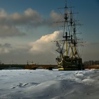 зима на Неве :: ник. петрович земцов