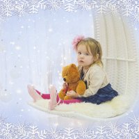 Детки и Хаски в новогодней сказке :: Лидия Орембо