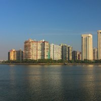 Мумбай со стороны залива Бэк (район Колабы) :: Александр Бычков