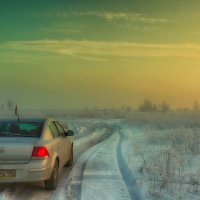 Зимняя автопрогулка :: Иван Анисимов