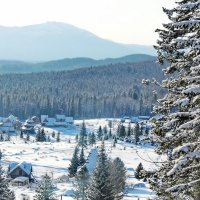 зимой в горах :: Александр Рождественский