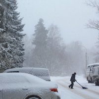 Снегоуборщик :: Надежда Баликова