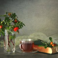 Чай с шиповником. :: lady-viola2014 -