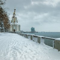 Зимним пасмурным утром :: Denis Aksenov