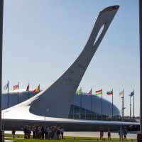 Олимпийский факел,Сочи. :: Павел Гриценко