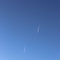 В синем небе летят самолеты... :: Mariya laimite