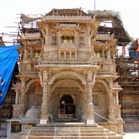Вход в Hutheesing Jain Temple, Ahmedabad, India :: Александр Бычков