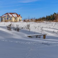 Зима в дачном поселке. :: Эдуард Пиолий