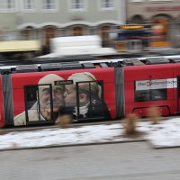 Трамвай в австрийском городе Линц :: Elena Danek