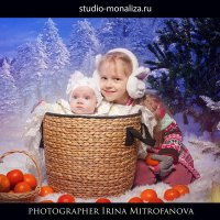 новогодняя фотосессия детей :: Ирина Митрофанова студия Мона Лиза