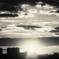 закат над городом /jupiter-9  f11/85mm :: Pasha Zhidkov
