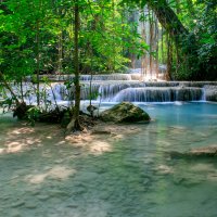 Водопады Эраван, Тайланд :: Алексей Лугинин