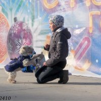 Танец с собакой :: Нина Бутко