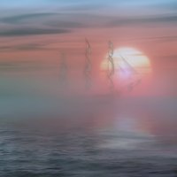 В тумане моря голубом... :: Иван Солонинка