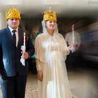 Венчание пермских молодожёнов :: Виталий Гребенников
