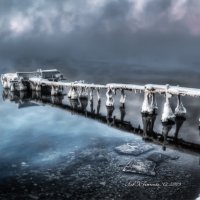 Зима. Туман и вода. :: Лев Квитченко