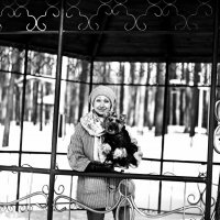 Жена с Цилей :: Евгений Золотаев