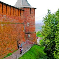 Стены Кремля и Северная башня :: petyxov петухов