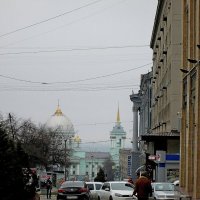 Вербное воскресенье, дорога к Храму. :: Геннадий Храмцов