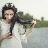 Играя волосами.. :: Мария Буданова