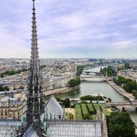 Вид на Париж и на Сену :: Юрий Дмитриенко