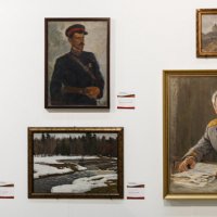 Картины художников-фронтовиков - на выставке Победа в ЦДХ :: Николай Ефремов