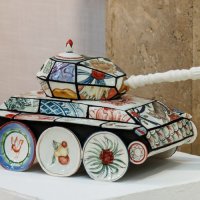 Самый мирный в мире танк - на выставке Победа в ЦДХ :: Николай Ефремов