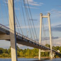 Красноярск. Вантовый мост на ос.Татышев :: Олег Мартоник