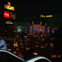 Ночью в Лас-Вегасе. Отель MGM Grand. :: Владимир Смольников