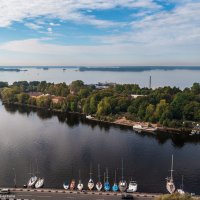Вид на Финский залив с башни замка :: Надежда Лаптева
