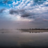 Над рекой туман... :: Андрей Чиченин