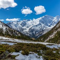 В ущелье Терскол :: Александр Хорошилов