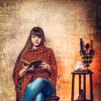 Девочка с книгой. :: Виктор Седов