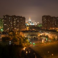 Москва обычный вид из окна :: Денис Шевчук