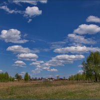 Клин облаков. :: Александр Максименко