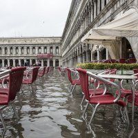 Венеция высокая вода 2014  Città di Venezia - Acqua alta a Venezia :: Олег 