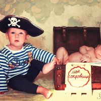 Ценный клад маленького пирата. :: Яна Миндрулева