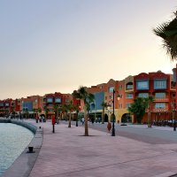 Район отдыха New Hurghada Marina в Хургаде :: Денис Кораблёв