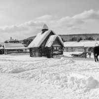 Зима в деревеньке :: Boris Altynnikov