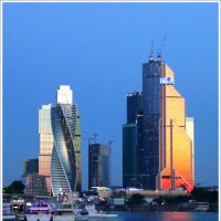 Москва, предрассветные часы над Москва-Сити :: Airat Sharipov