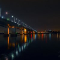 Мост в ночи :: Виктор Дружинин
