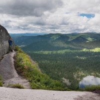 Фотограф в пейзаже :: Марина Бойко