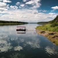 Река Томь :: Евгения Каравашкина
