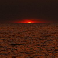 Dramatic sunset on the Black Sea. :: krivitskiy Кривицкий