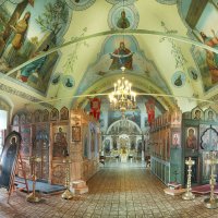 В монастырском храме с. Боровое :: Борис Бусыгин