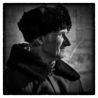 Портрет старика в профиль :: Роман Рыбальченко