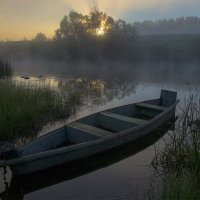 Рассвет на Угре :: Денис Щербак